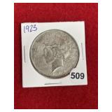 1923 Peace Silver Dollar Coin