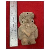 Pre-Columbian Pottery Vessel Indian Artifact Arrow