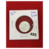 1/10th Fine Silver Coin
