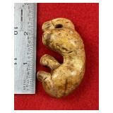 Chinese Jade Hongshan Figurine