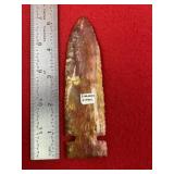 5 & 1/8' Beautiful Side Notch from Illinois Indian