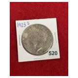 1923 S Peace Silver Dollar Coin