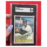 1967 Topps Frank Robinson Baseball Card