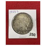 1923 S Peace Silver Dollar Coin