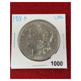1901 O UNC Morgan Silver Dollar Coin