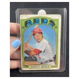 1972 Topps Johnny Bench Baseball Card