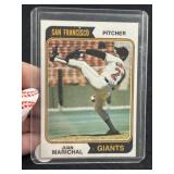 1974 Topps Juan Marichal Baseball Card