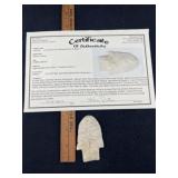 Johnson Point with Ken Partain COA from Illinois e