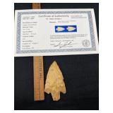 Langtry-Arenosa Point with Sam Johnson COA from Li