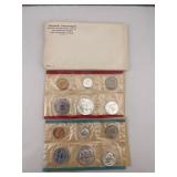 2 1963 Philadelphia & Denver Mint Coin Proof Set