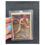 1957 Topps Robin Roberts Baseball Card