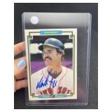 Wade Boggs Hand Signed Authentic Autograph