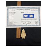 Jakie Stemmed Point with Sam Johnson COA from Hemp