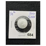1/10th Fine Silver Coin