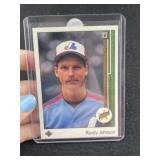1989 Upper Deck Randy Johnson Baseball Card