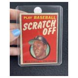 Willie Stargell Scratch Off Card