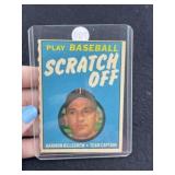Harmon Killebrew Scratch Off Card