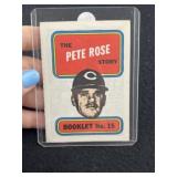 Pete Rose Story Booklet Card
