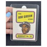 Bob Gibson Story Booklet Card