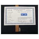 Bonham Bird Point with Sam Johnson COA from Nevada