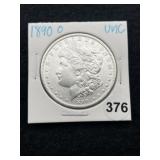 1890 O UNC Morgan Silver Dollar Coin