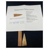 Friday with Roy Motley COA from South Texas Indian