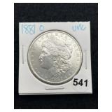 1881 O UNC Morgan Silver Dollar Coin