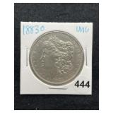 1883 O UNC Morgan Silver Dollar Coin