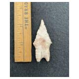 Pedernales from Texas Indian Artifact Arrowhead