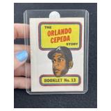 Orlando Cepeda Story Booklet Card