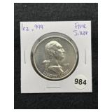 1 Ounce .999 Fine Silver Round Coin