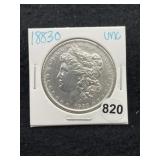 1883 O UNC Morgan Silver Dollar Coin