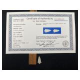 Alba Bird Point with Sam Johnson COA from Pike Cou