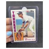 1984 Topps Don Mattingly Baseball Card
