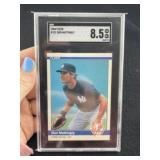1984 Fleer Don Mattingly Baseball Card
