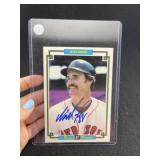 Wade Boggs Hand Signed Authentic Autograph