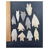 Group of Texas Arrowheads