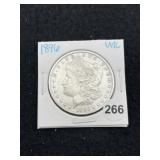 1896 UNC Morgan Silver Dollar Coin