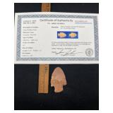 Adena Robbins Point with Sam Johnson COA from Clar