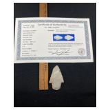 Adena Robbins Point with Sam Johnson COA from Mont