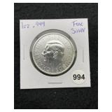 1 Ounce .999 Fine Silver Round Coin