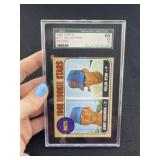 1968 Topps Nolan Ryan & Jerry Koosman Baseball Car