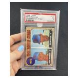 1968 Topps Nolan Ryan & Jerry Koosman Baseball Car