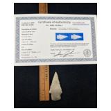 Adena Robbins Point with Sam Johnson COA from Mont