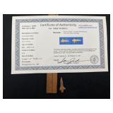 Livermore Point with Sam Johnson COA from Montgome