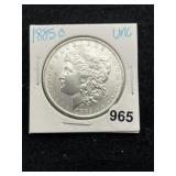 1885 O UNC Morgan Silver Dollar Coin