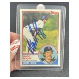 Wade Boggs Hand Signed Authentic Autograph