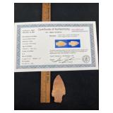 Adena Robbins Point with Sam Johnson COA from Neva