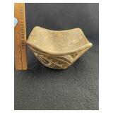 Caddo Bowl with beautiful engraving solid auction