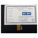 Bonham Bird Point with Sam Johnson COA from Montgo